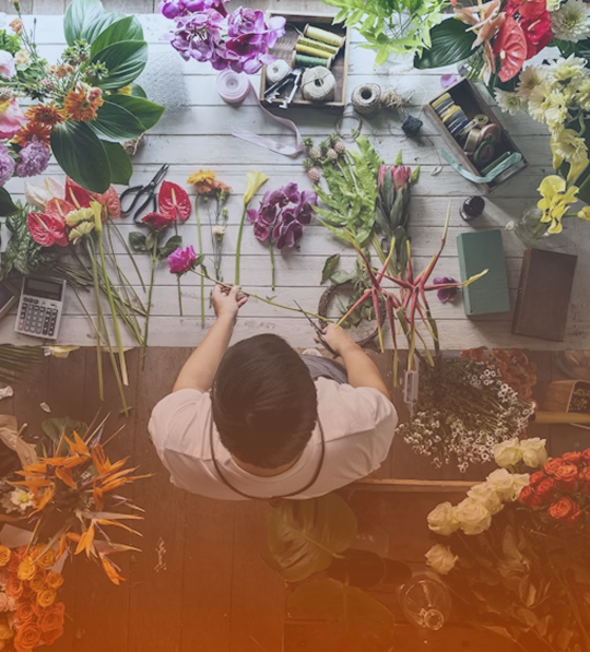 picture of a flower store